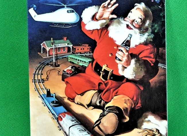 Image for Coca Cola - Santa - Coke Series 1993 1 Card S8