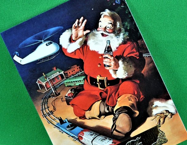 Image for Coca Cola - Santa - Coke Series 1993 1 Card S8