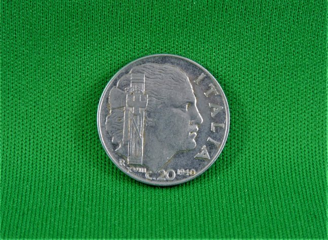 Image for WORLD COINS Sold Outright - Italy 20 Centesimi 1940 XVIII Coin