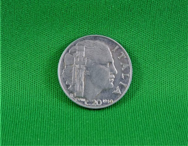 Image for WORLD COINS Sold Outright - Italy 20 Centesimi 1940 XVIII Coin