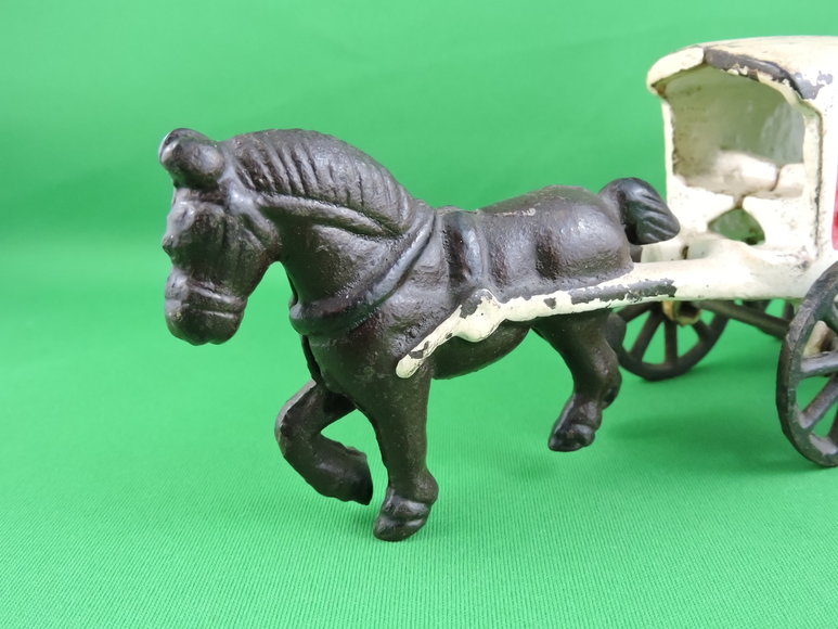 Image for Horse Drawn Ice Delivery Wagon Vintage 1920's-30s