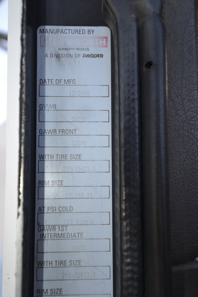 Image for 2006 Kenworth T-800B