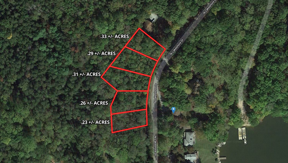 Image for 5 Adjacent Building Lots in Blue Ridge Shores Selling to the Highest Bidder!!--ONLINE ONLY BIDDING!!