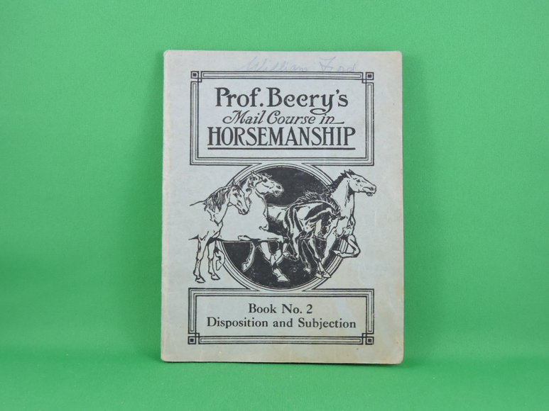 Image for Prof. Beery's Mail Courses in Horsemanship