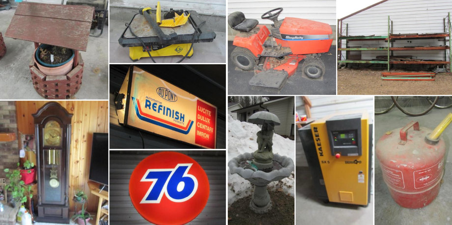 Simek Moving Sale, Pine River, MN