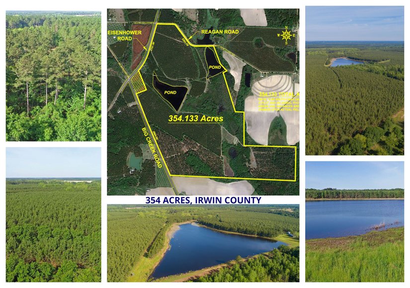 354 Acres in Irwin County. Buy Land at your price