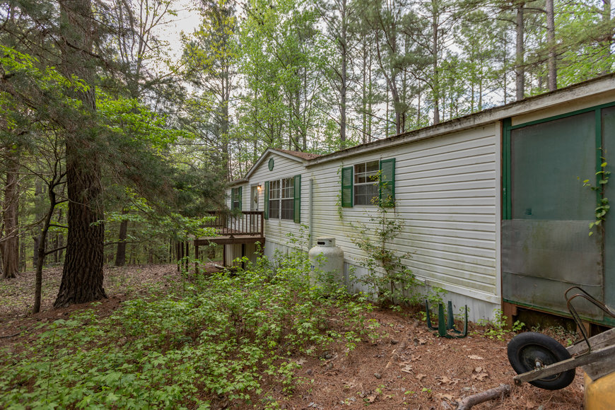 3 BR/2 BA Home w/Pond on 5 +/ Wooded Acres in Brunswick County, VA