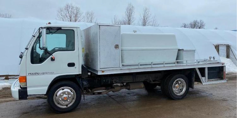 2000 Isuzu Fertilizer Spray Truck, 2004 Chevrolet 1500 & 1998 14' Trailer