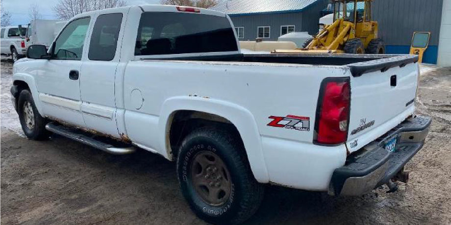 2000 Isuzu Fertilizer Spray Truck, 2004 Chevrolet 1500 & 1998 14' Trailer