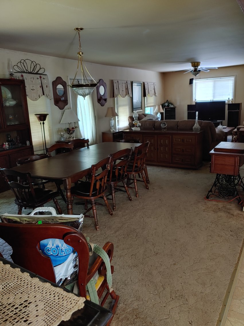 Image for 2 STORY VINYL SIDED 3 BR, 2 BATH HOME, 2 PARCELS, ZONED R-2, 2.24+/- ACRES PLUS REMAINING PERSONAL PROPERTY