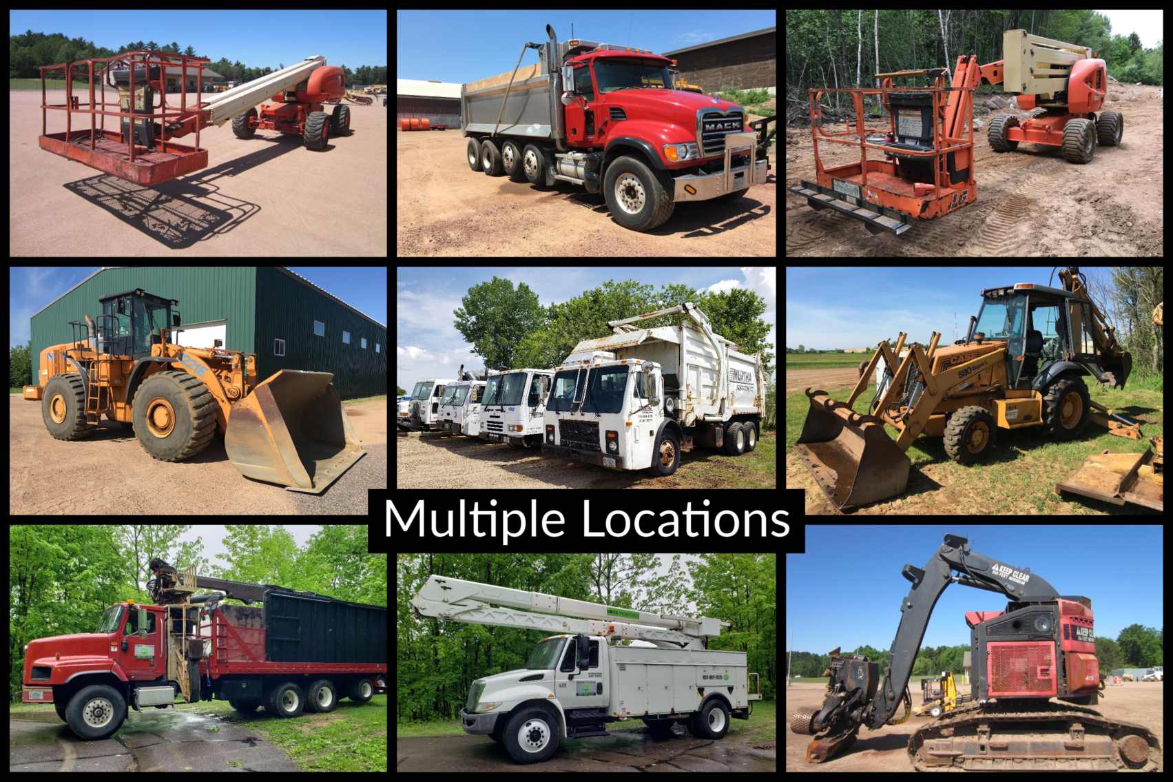Early Summer Heavy Equipment, Farm, and Trucks Auction Multiple