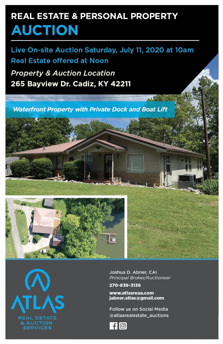 Image for 265 Bayview Dr., Cadiz Auction