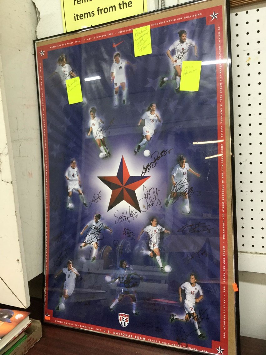 Image for Furniture, Collectibles, Sporting Collectibles, Autographs- Main office front half