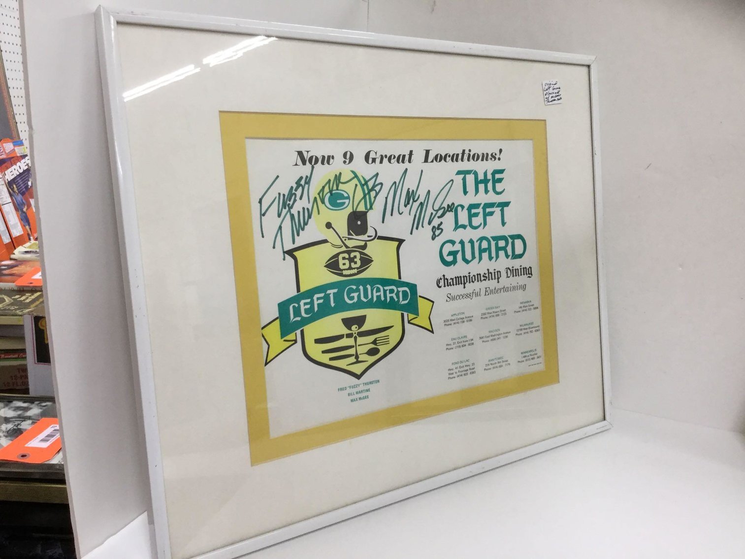 Image for Furniture, Collectibles, Sporting Collectibles, Autographs- Main office front half