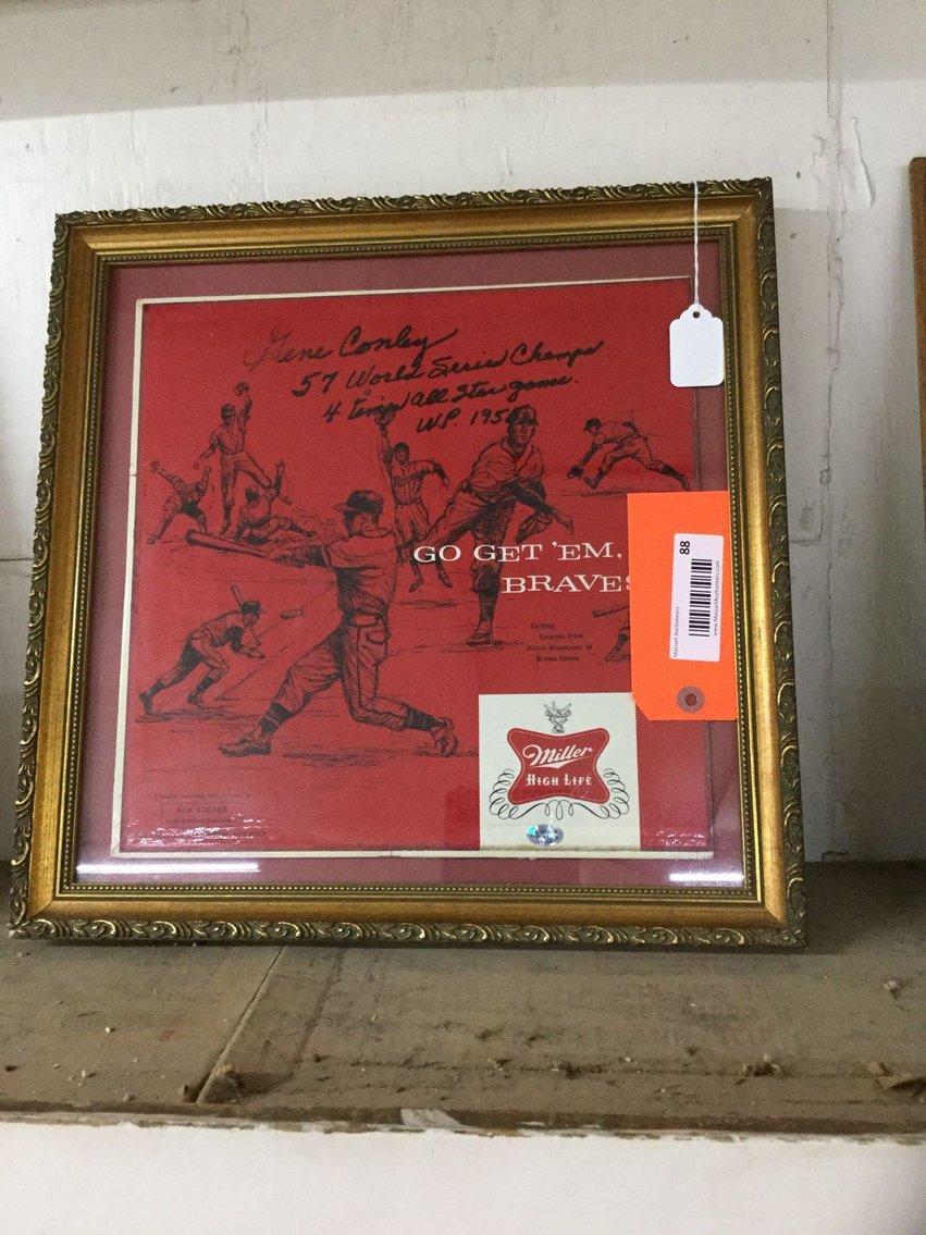 Image for Furniture, Collectibles, Sporting Collectibles, Autographs- Main office front half