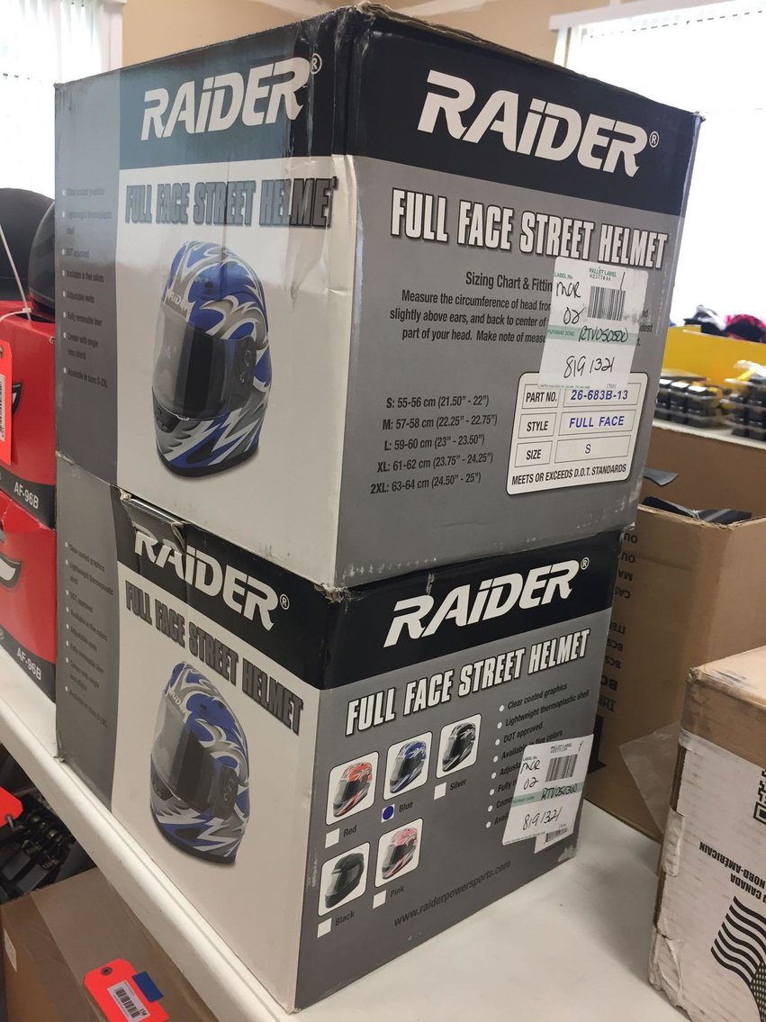 Image for New Merchandise, Helmets, ATV, Snowmobile related inventory