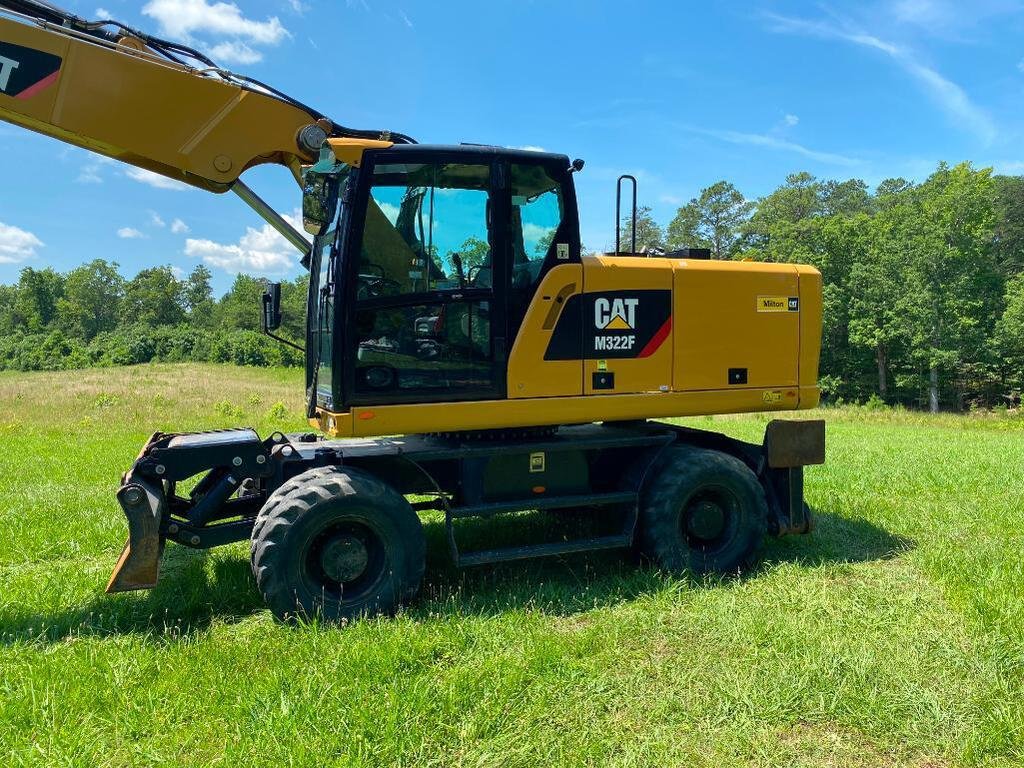 Image for Public Virtual Equipment Auction: Lot 426 - 2017 Caterpillar M322F Wheeled Excavator
