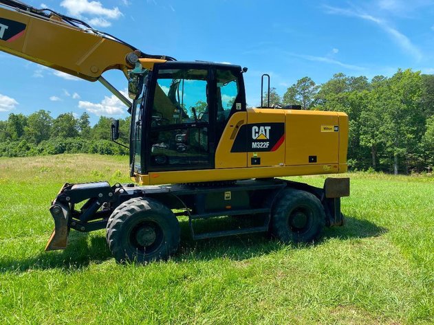 Image for Public Virtual Equipment Auction: Lot 426 - 2017 Caterpillar M322F Wheeled Excavator