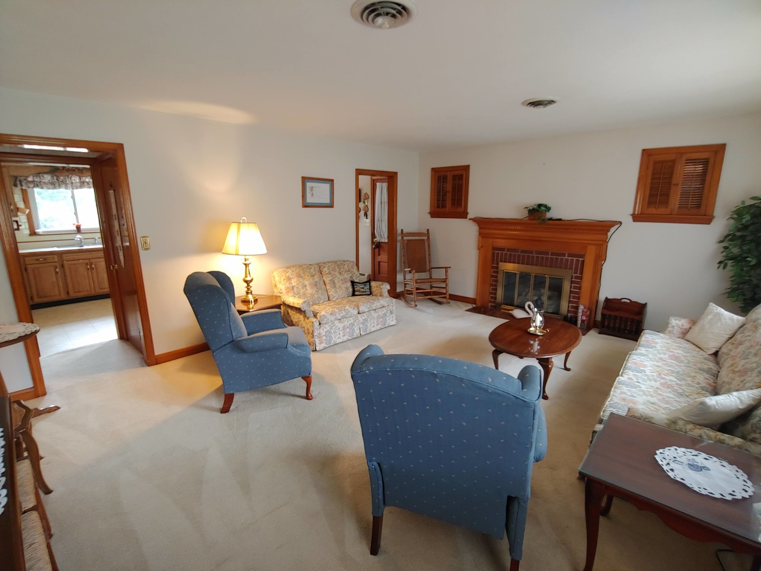 Image for 3 BR, 1 FULL 2 HALF BA BRICK HOME W/ ATTACHED GARAGE/CARPORT ON 0.54+/- ACRE LOT, ZONED RO