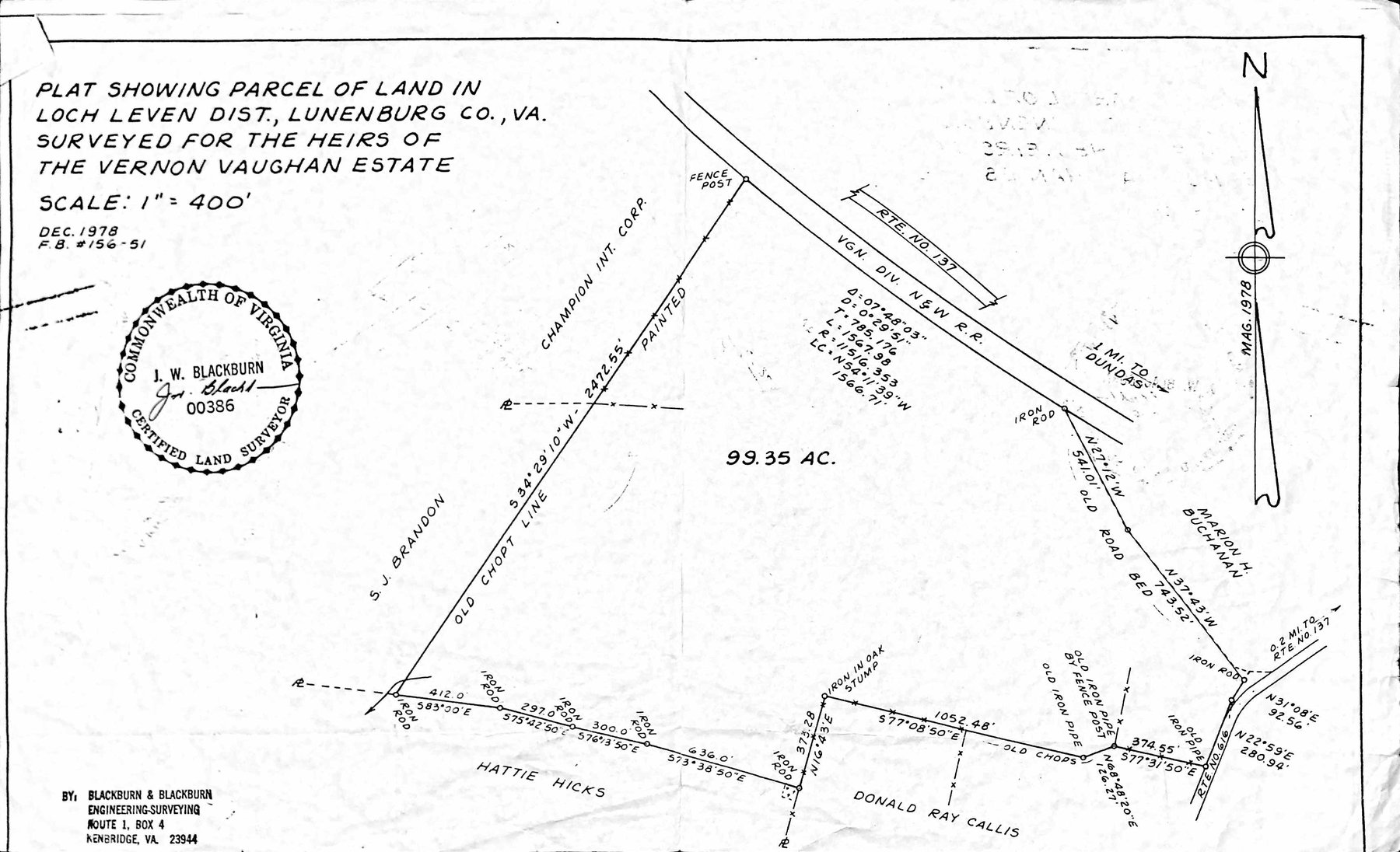 Image for 99 Acres of Timberland in Lunenburg County, VA