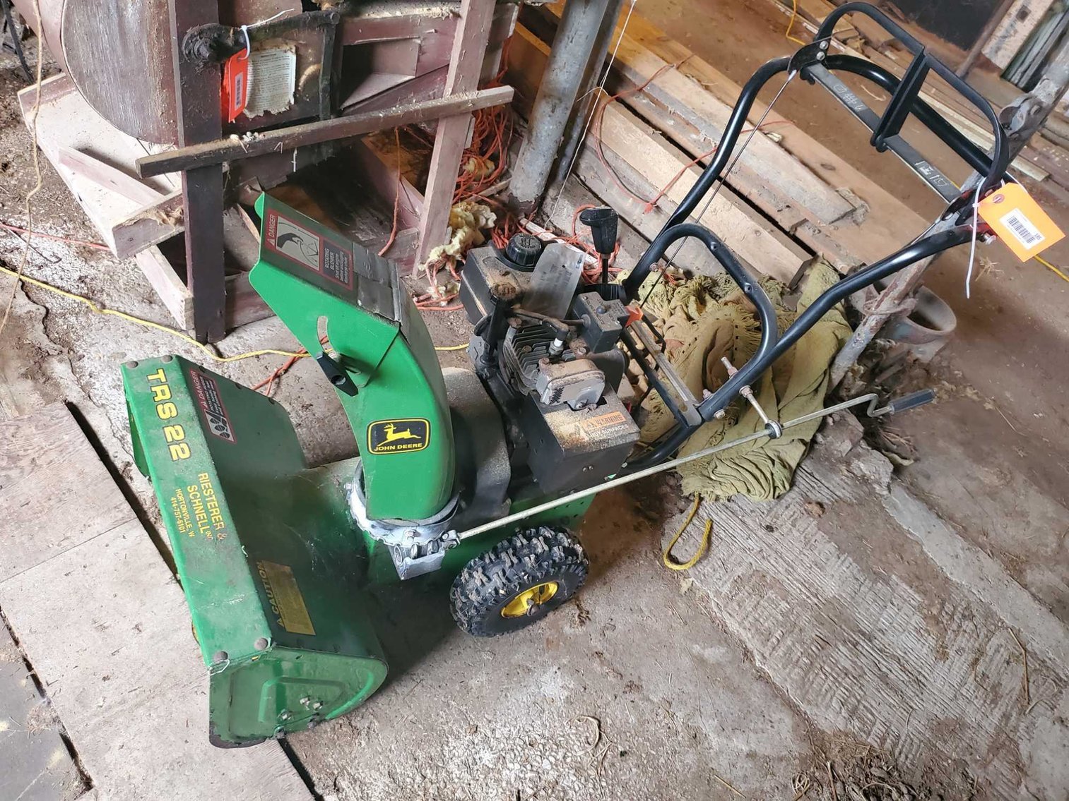 Image for Tractors, equipment, furniture & Household