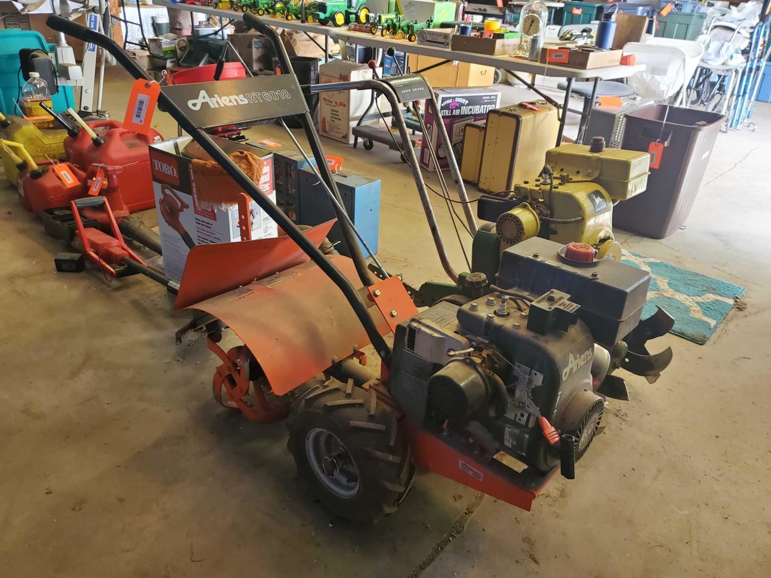 Image for Tractors, equipment, furniture & Household