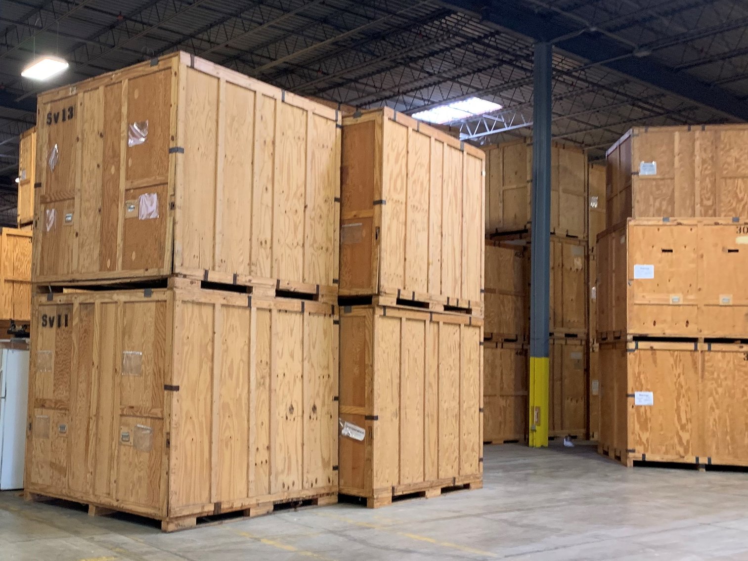 1,200 Mobile Storage Vaults