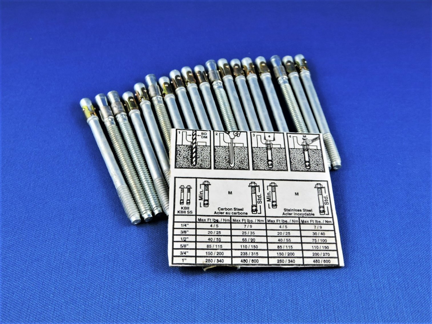 Image for HILTI - Kwick Bolt - Hilti Nail - Hardware Inventory Clearance