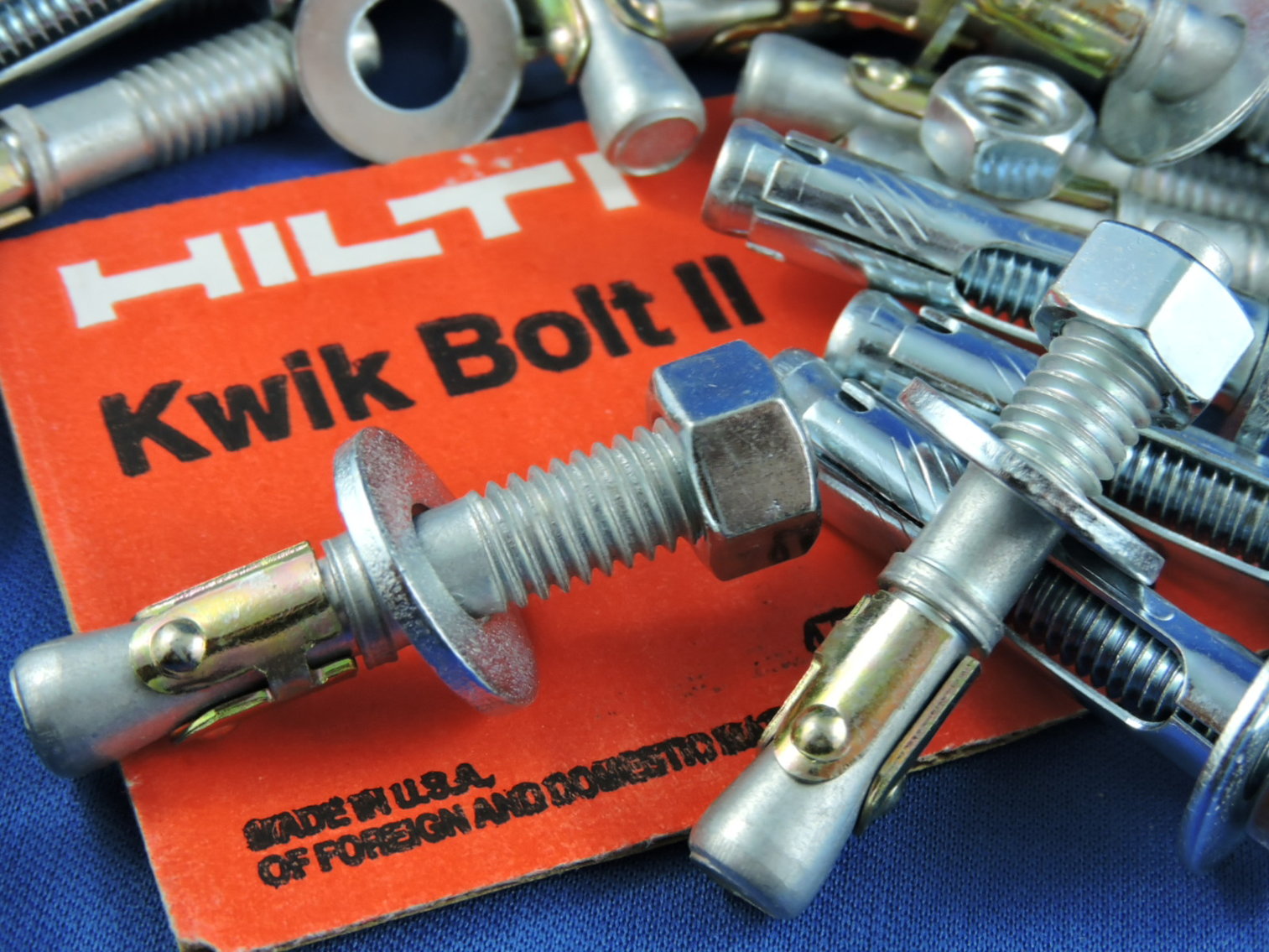 Image for HILTI - Kwick Bolt - Hilti Nail - Hardware Inventory Clearance