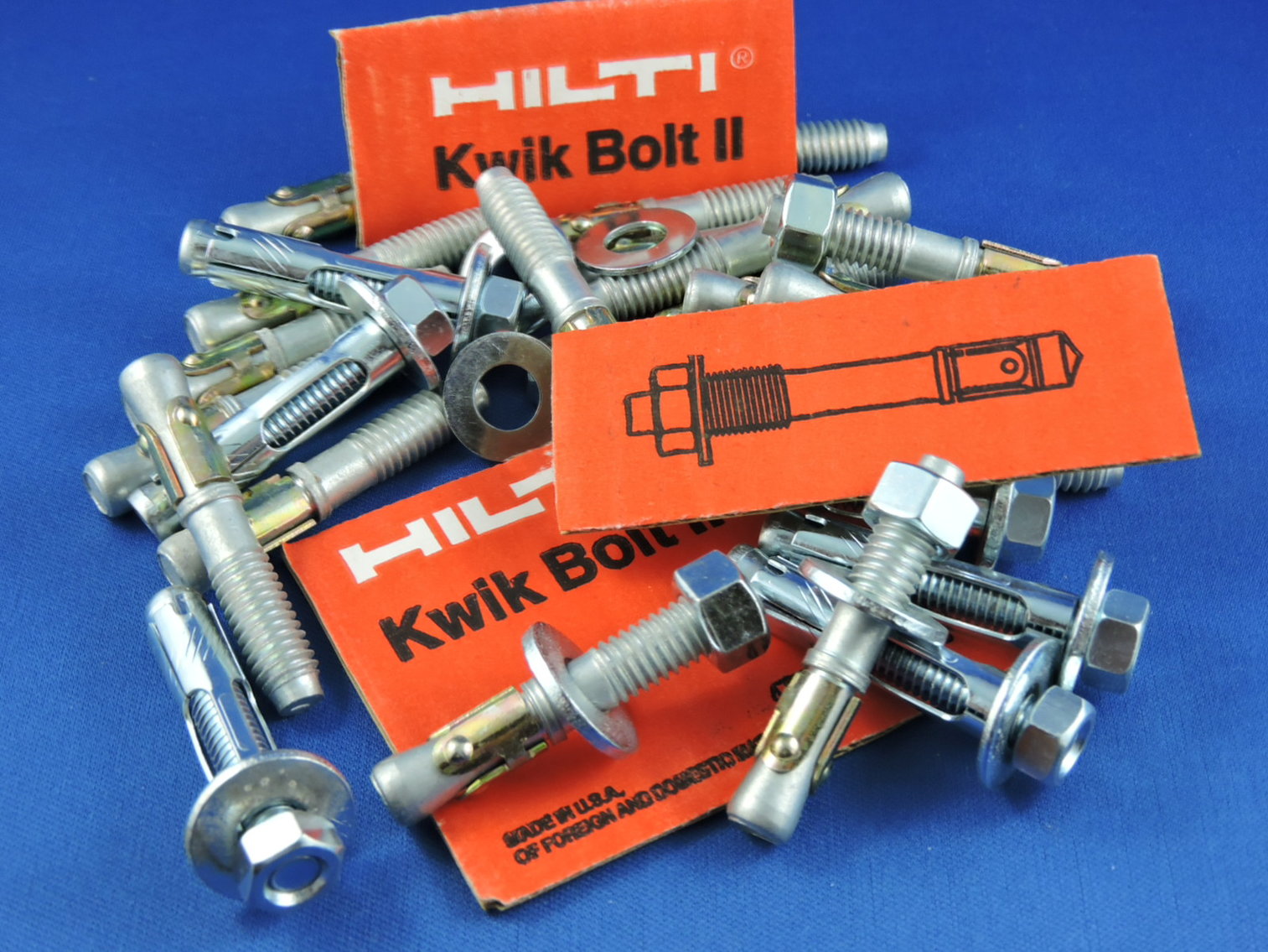 Image for HILTI - Kwick Bolt - Hilti Nail - Hardware Inventory Clearance