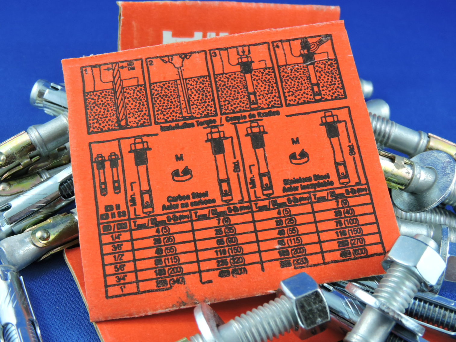 Image for HILTI - Kwick Bolt - Hilti Nail - Hardware Inventory Clearance