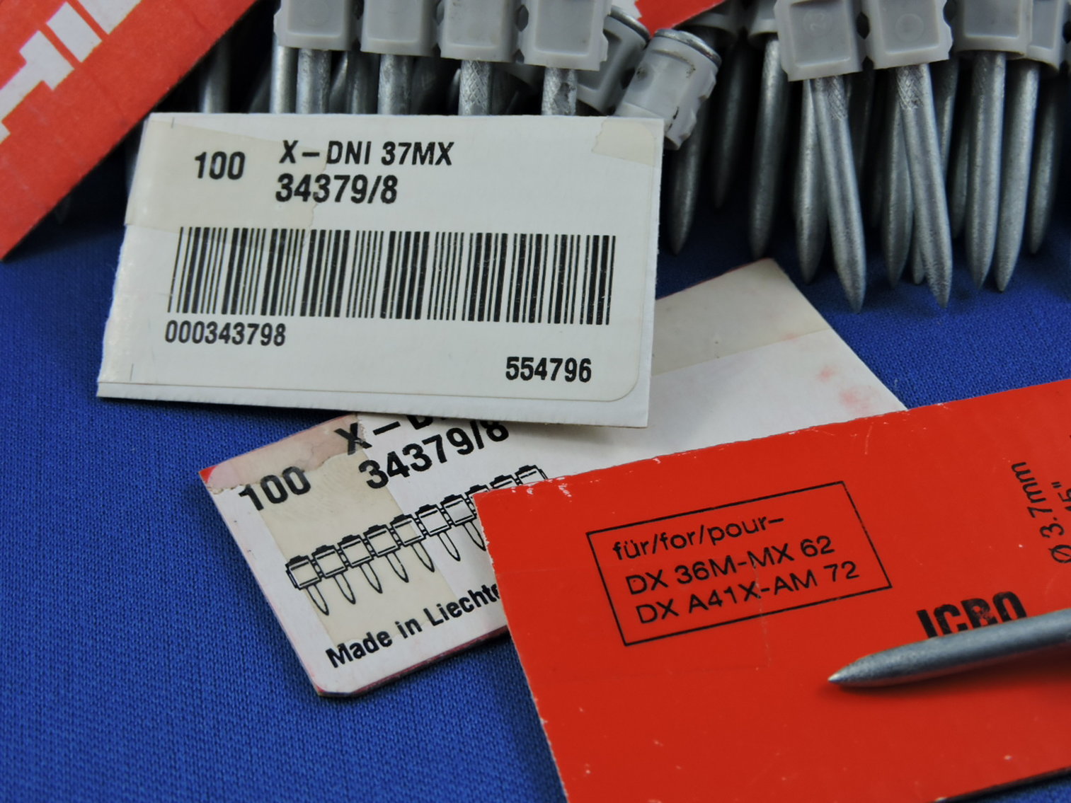 Image for HILTI - Kwick Bolt - Hilti Nail - Hardware Inventory Clearance