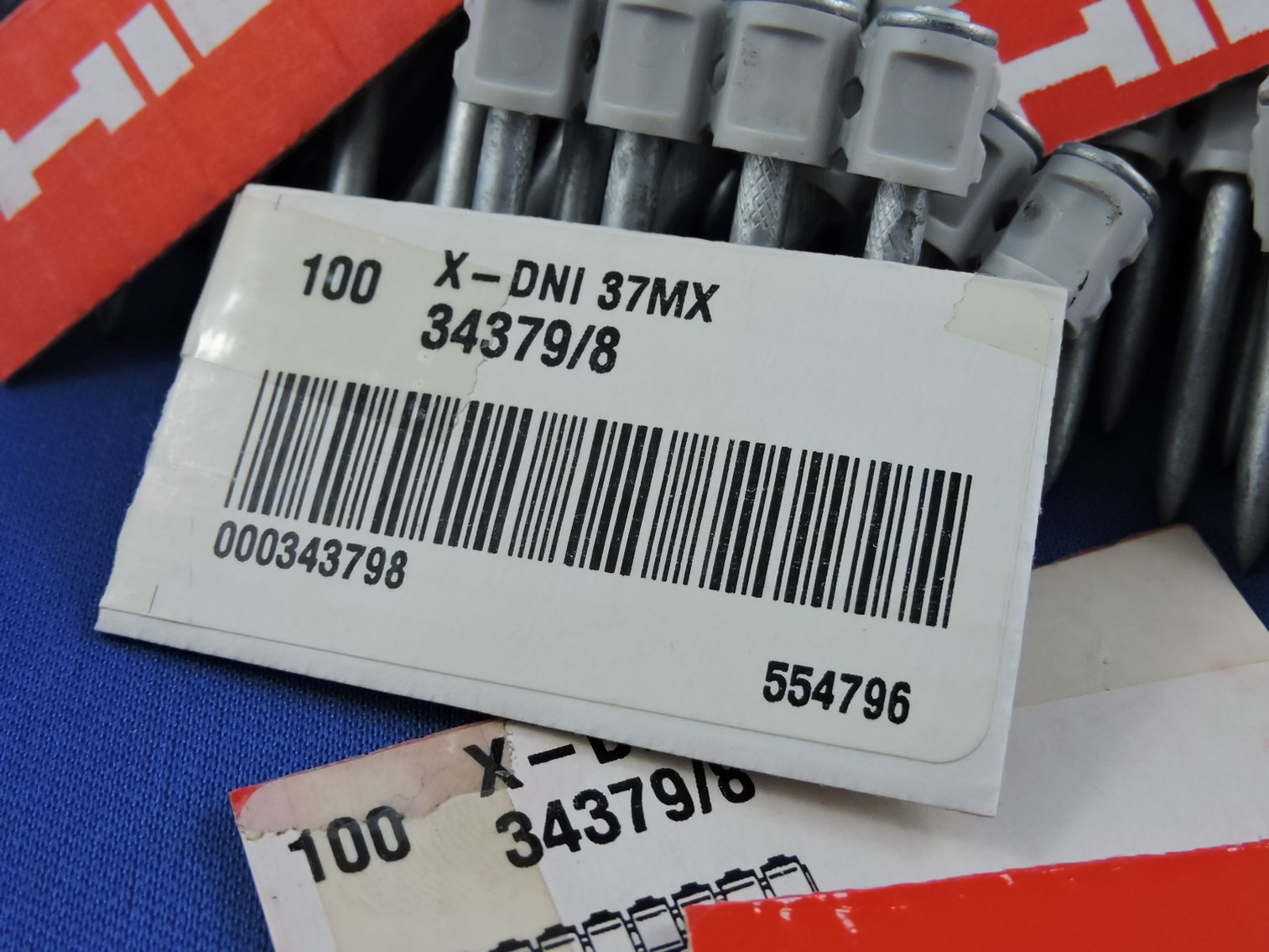 Image for HILTI - Kwick Bolt - Hilti Nail - Hardware Inventory Clearance