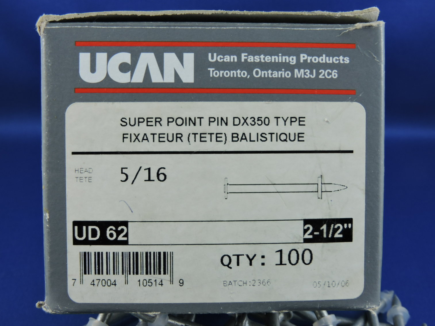 Image for HILTI - Kwick Bolt - Hilti Nail - Hardware Inventory Clearance