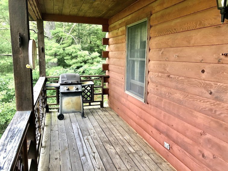 Image for 2 BR/1 BA Log Cabin on 30 +/- Acres Bordering National Forest in Bath County, VA