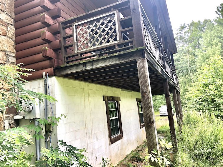 Image for 2 BR/1 BA Log Cabin on 30 +/- Acres Bordering National Forest in Bath County, VA