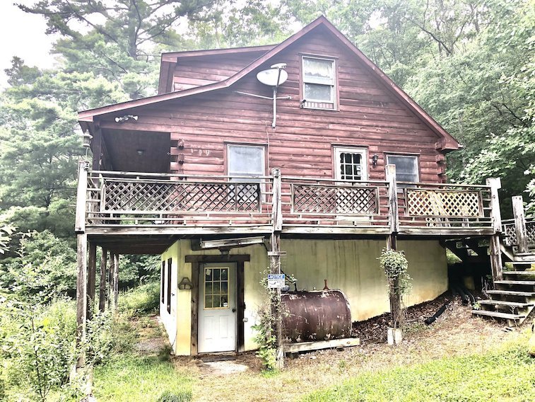 Image for 2 BR/1 BA Log Cabin on 30 +/- Acres Bordering National Forest in Bath County, VA