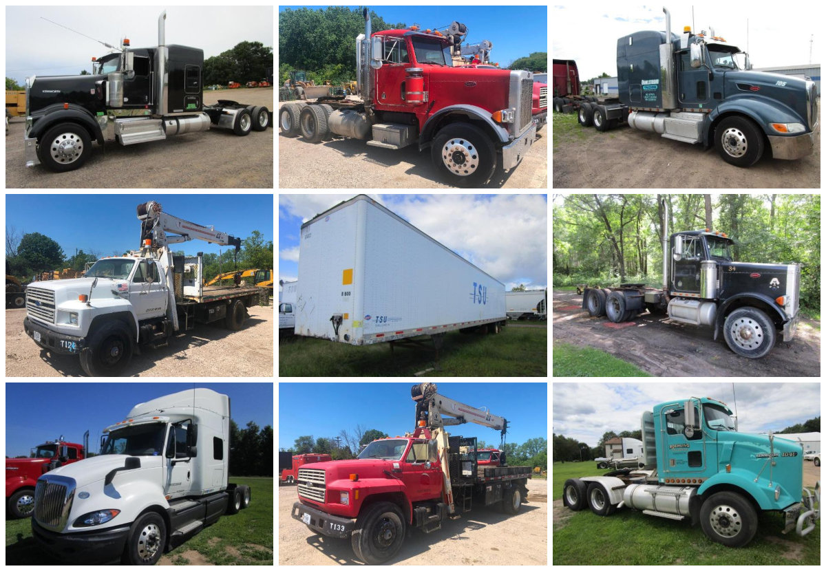 Image for Heavy Trucks, Equip & Trailers - Multiple Locations