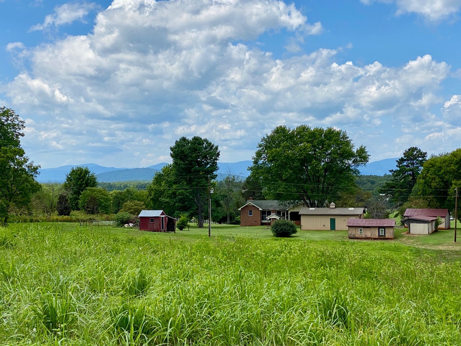 Image for 3 BR/2 BA Brick Home on 8.9 +/- Acres w/Detached Garage/Work Shop & Gorgeous Mountain Views