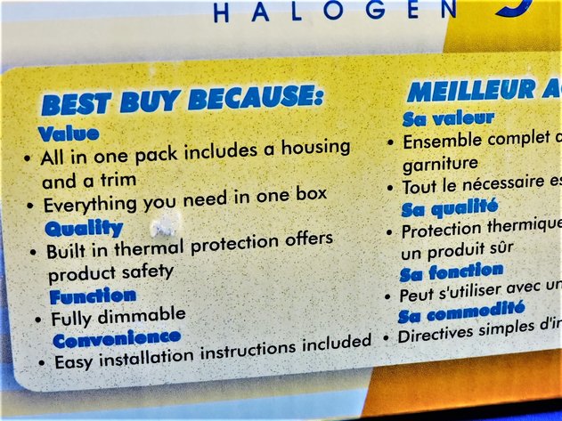 Image for Halogen Four Inch Recessed Lighting Combo - Hardware Store Inventory Clearance!