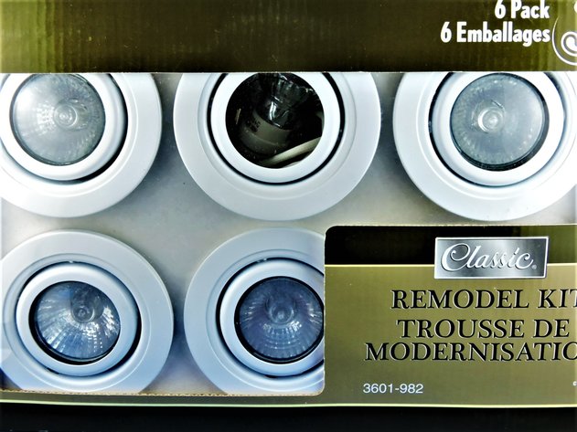 Image for Hardware Electrical Clearance Classic Remodel Lighting Kit