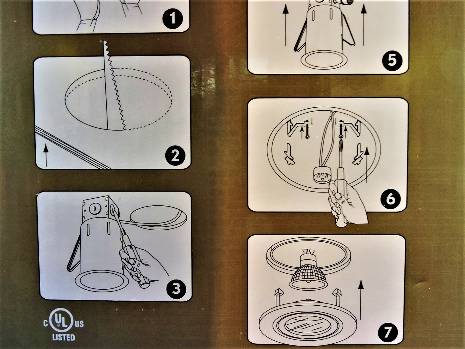 Image for Hardware Electrical Clearance Classic Remodel Lighting Kit