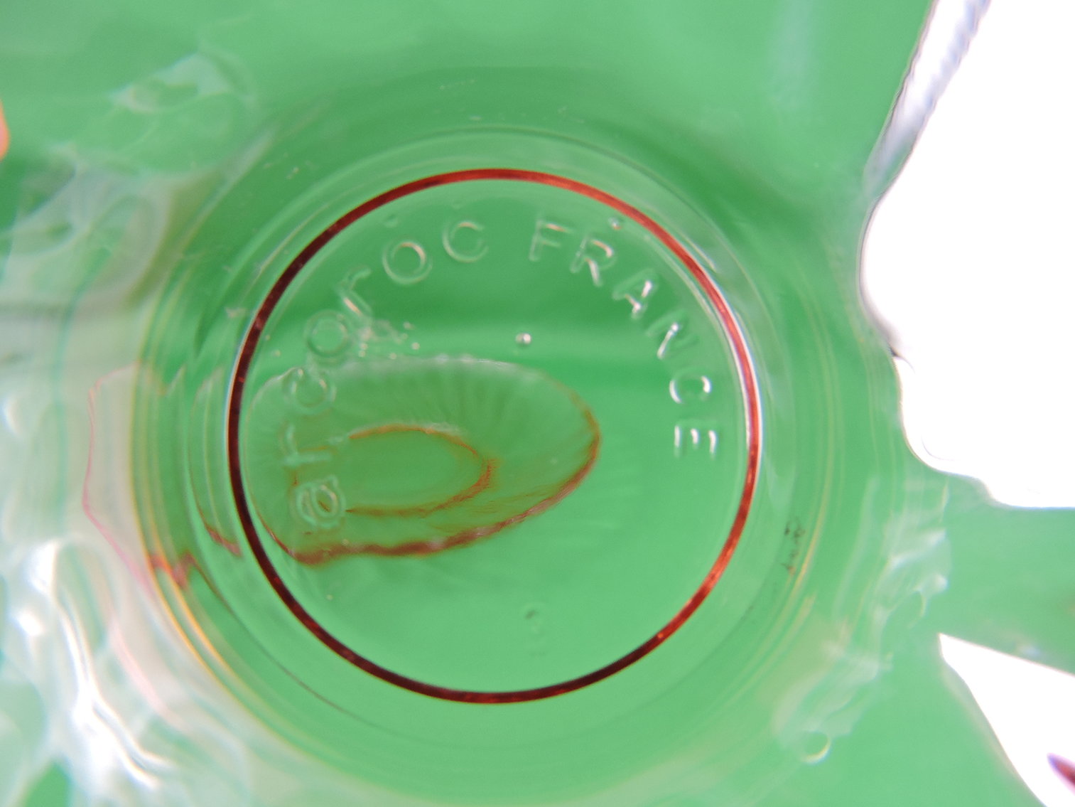 Image for Arcoroc France - Rosaline Pink - Pink Glass Tea Cup and Matching Saucer