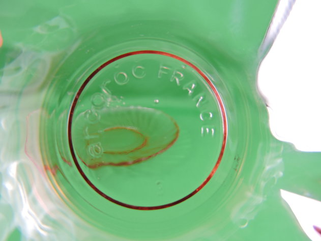 Image for Arcoroc France - Rosaline Pink - Pink Glass Tea Cup and Matching Saucer