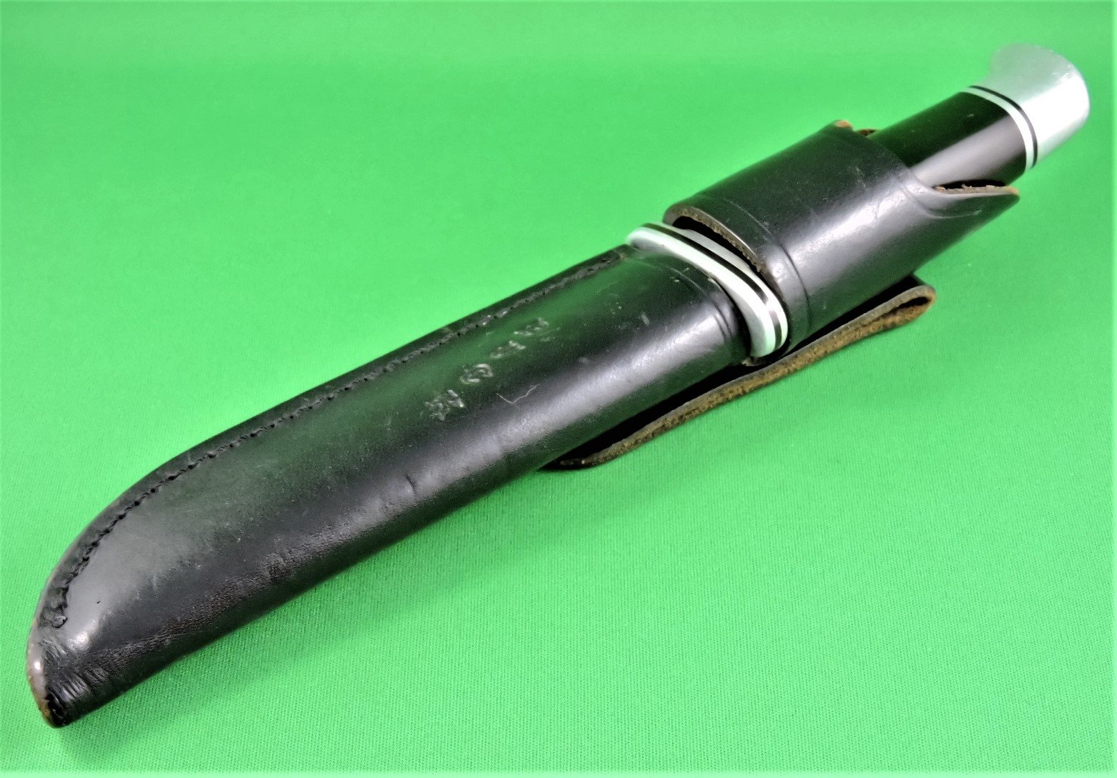 Image for Buck Hunting Knife #119 - Fixed Blade Knife with Sheath.