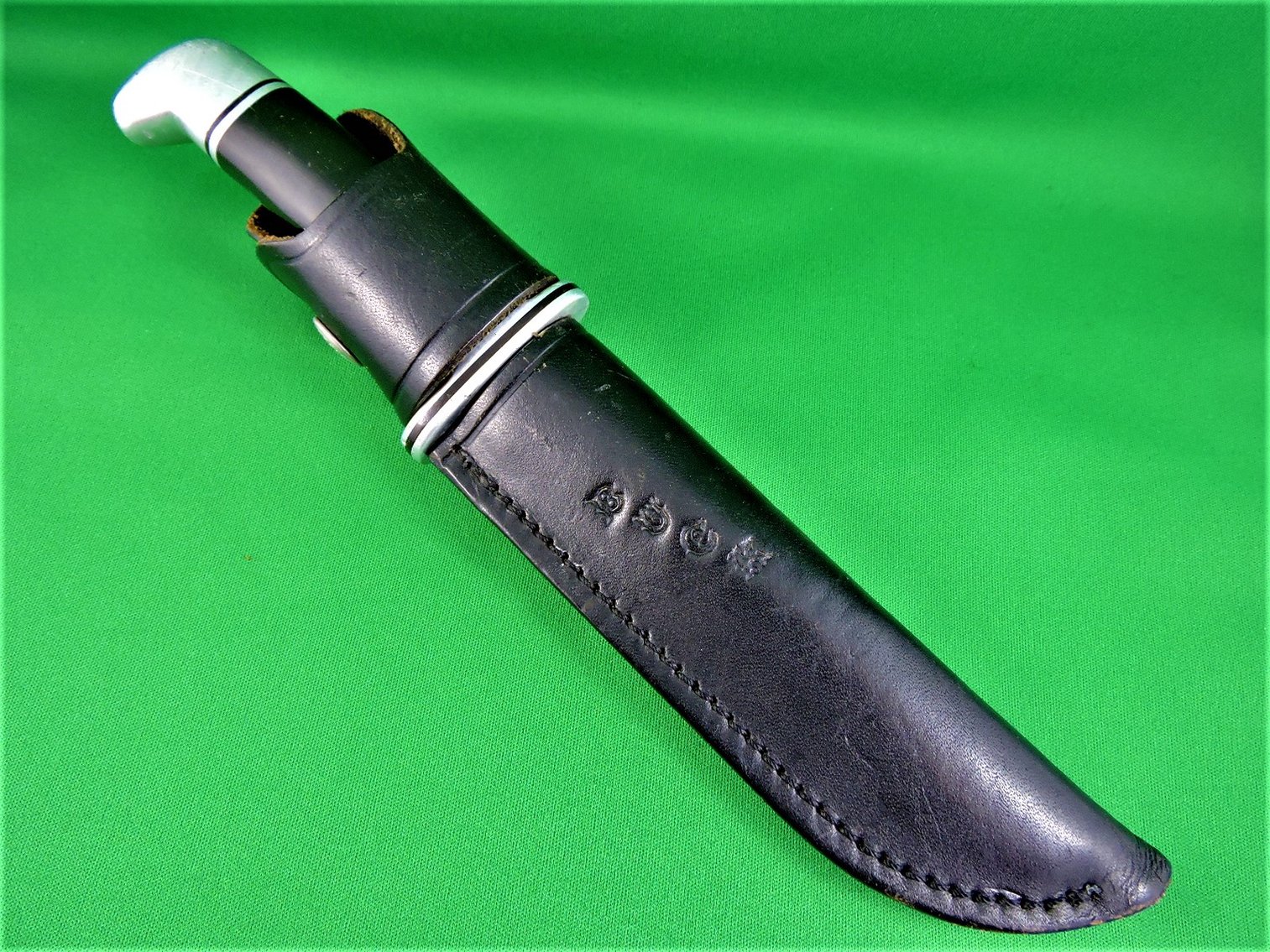 Image for Buck Hunting Knife #119 - Fixed Blade Knife with Sheath.