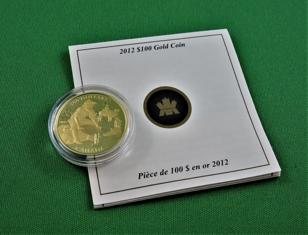 Image for Gold Coin - $100 - The Cariboo Gold Rush