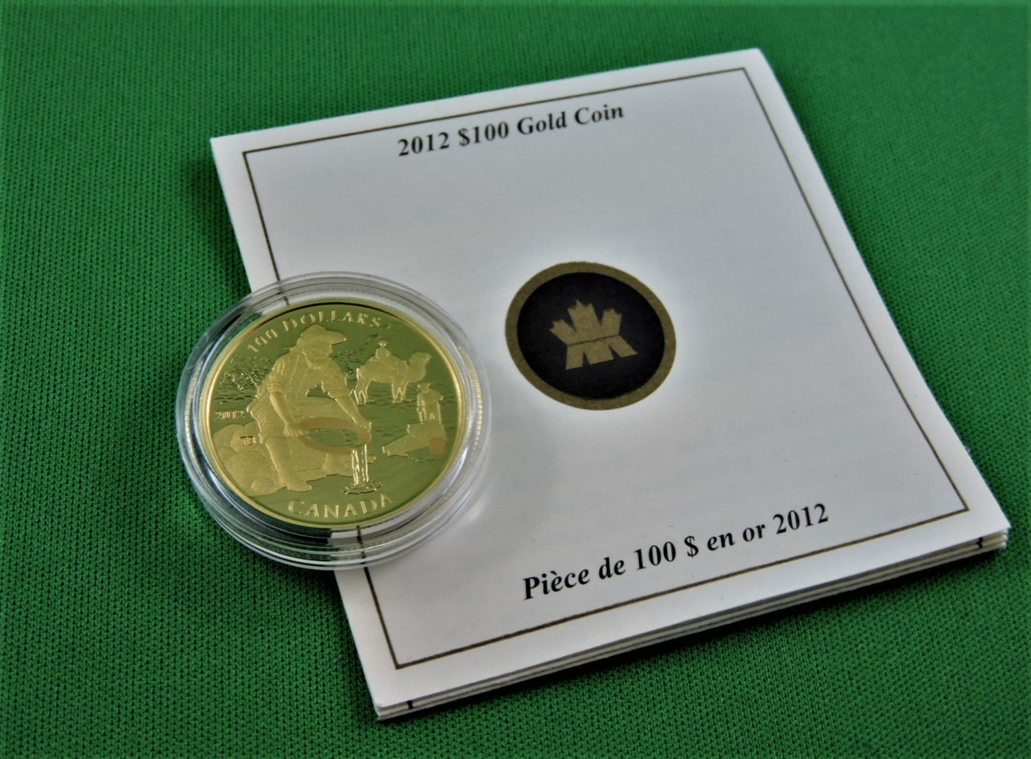 Image for Gold Coin - $100 - The Cariboo Gold Rush