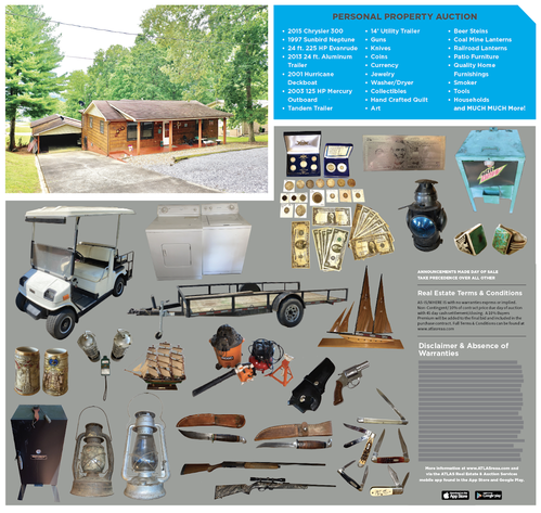 Image for 73 Sunny Ln Auction Water View and Personal Property