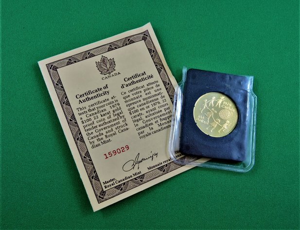 Image for Gold Coin - $100 - 1979 - Royal Canadian Mint - International Year of the Child